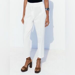 Zara White Dress Trousers